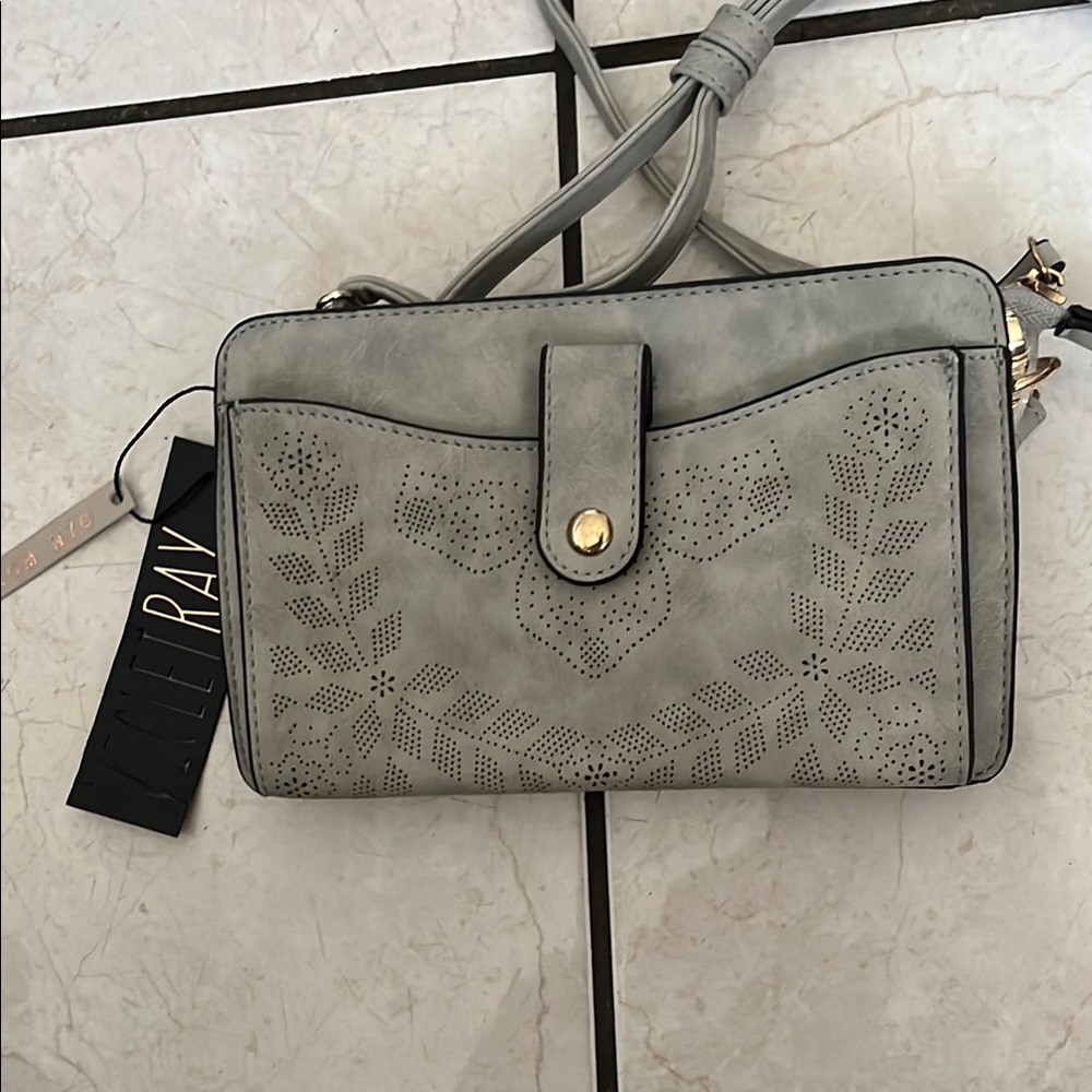 Gray Women's Crossbody Bag